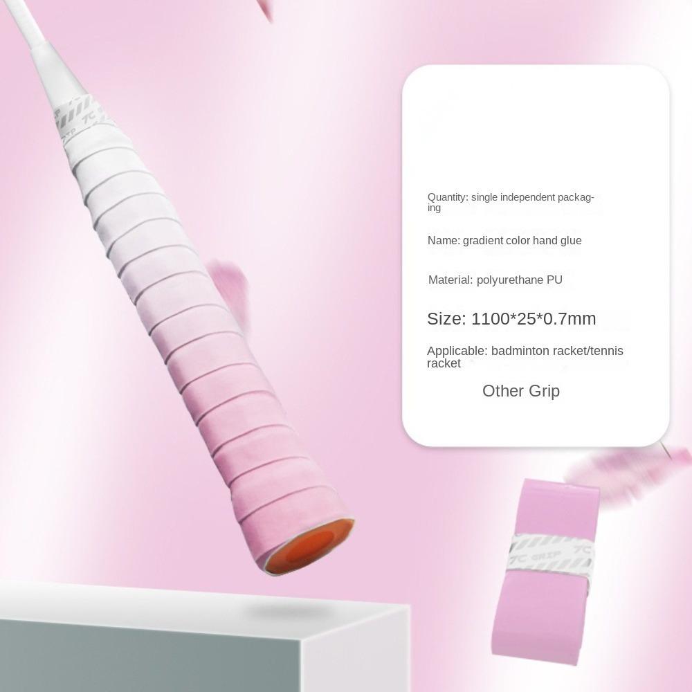 

Градиентная ручка для бадминтонной ракетки, намотка, напульсник, резиновая ручка для теннисной ракетки, аксессуары для ракеток 2