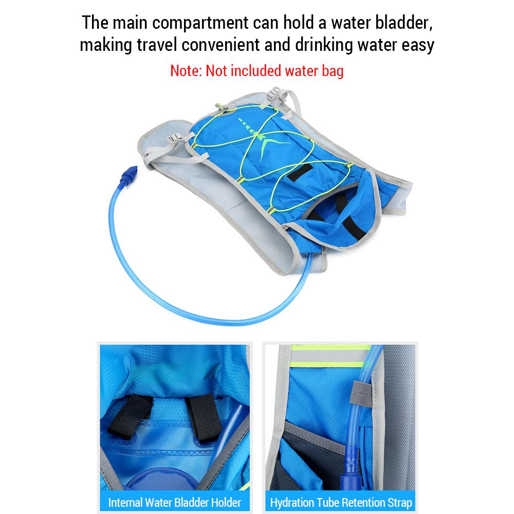 Hydration Backpack for Running Cycle Water Backpack with Reflective Strips for Outdoor Like Camping Hiking Men and