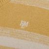 Illuminate Flm Striped Knit Vest - Yellow