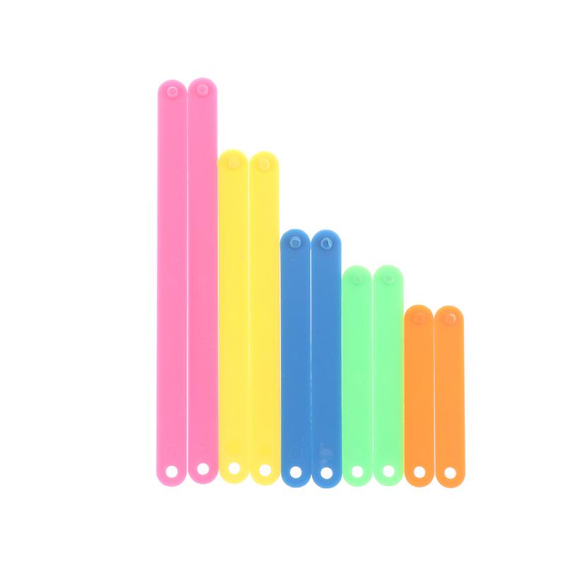 10/20/50 Stück Bunte ineinandergreifende Polygonstäbe Polygone Winkel Lernstäbe Montessori Mathe Lernspielzeug Kleinkind Geschenke