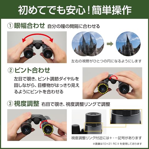 OM SYSTEM/Olympus Binoculars, Travel, Live Performances, Theater, Sports, Easy Operation, Waterproof, 8x21RC II WP BLU