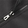 Gilet da uomo taglie forti con zip traspirante per modellare il corpo e fitness
