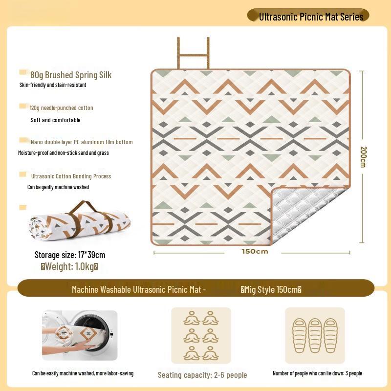 Tiemuyun Outdoor Picnic & Camping Mat
