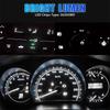 20Pcs 12V Canbus T5 58 74 286 W1.2W 3030 Led 3Smd Wedge Led Light Car Dashboard Instrument Panel Lamp Bulb