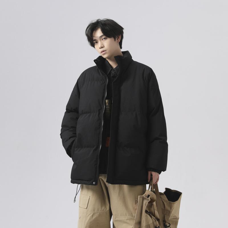 Cotton Suits Men and Women Same Style Winter Loose Standing Collar Waterproof Cotton Jacket Thickened Casual Cotton Jacket Couple Jacket
