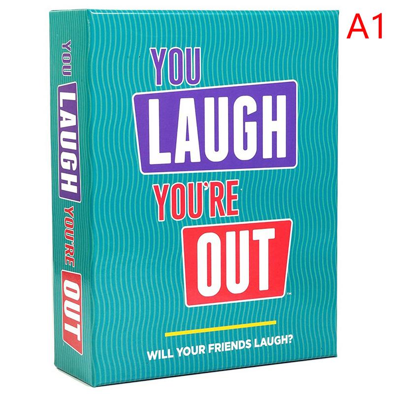 

Игровая карта You Laugh You re Out Интерактивная забавная семейная настольная колода для командной игры Extreme Soul Party колода A1