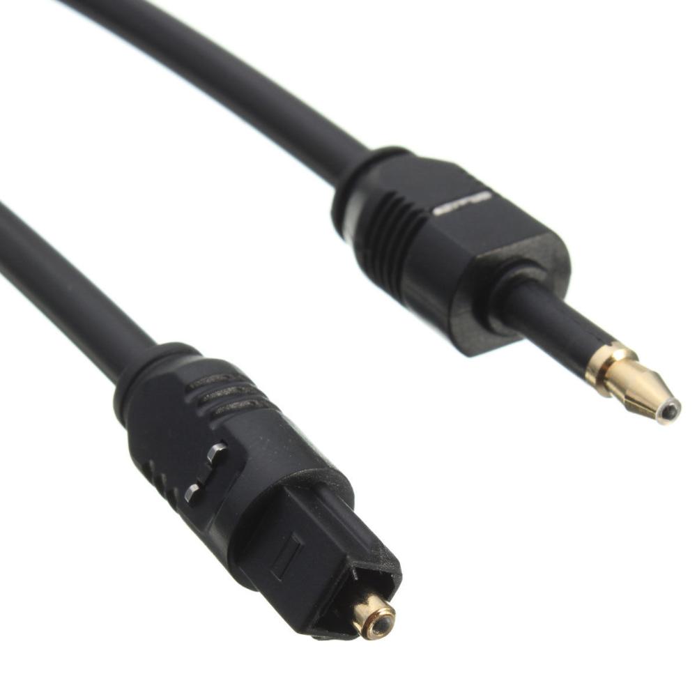 Sale New Useful Optical 1M/3FT 3.5mm Digital Wire SPDIF Audio Cable