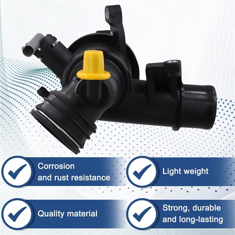 A6512002800 Engine Coolant Thermostat Housing NEW For Sprinter W204 W205 W212 W221 W222 6512002800