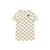 Sports Lifestyle Series Vintage Logo Print Knit Loose Fit Cool Short Sleeve Dress Women Dresses Antique-White T11W226308F-IV