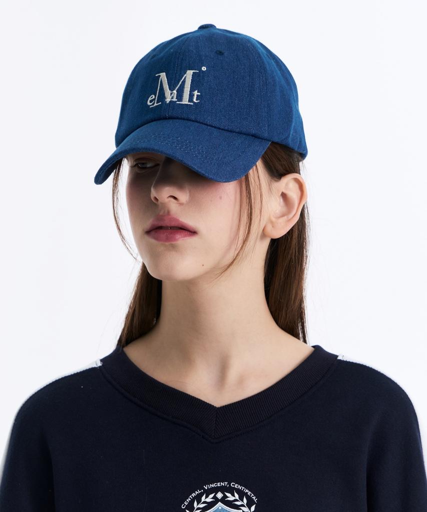 Mucent Signature Ball Cap (Medium Blue Mid Denim)