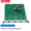 Yeren LED Video Splicing Processor 4-Way HDMI Output Card