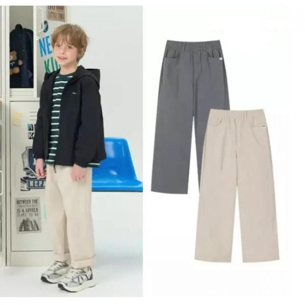 Nepa Kids 26ss Woven Stretch Pants Kmc1602 CHARCOAL(B02)/120