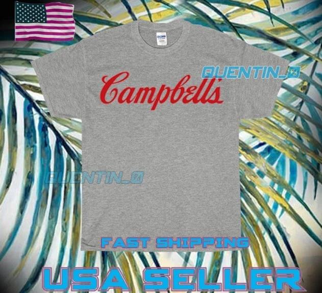 NEW Shirt PREMIUM CAMPBELL S SOUP LOGO T-Shirt FUNNY UNISEX SIZE S TO 5XL S