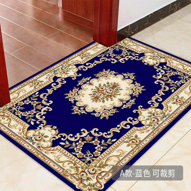 European Living Room Carpet Coffee Table Mat Entrance Door Door Mat Bedroom Foyer Floor Mat Bed Front Mat Non-Slip Mat Can Be Cut