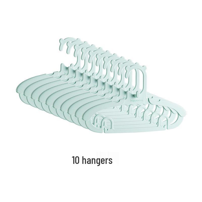 Original Multi-Functional Stackable Retractable Kids' Hanger with Trouser Clips & Clothes Pegs