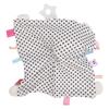 Jormftte Baby Teething Toys, Newborn Soothing Drool Bibs, 8-Pack Set, White, 0-36 Months