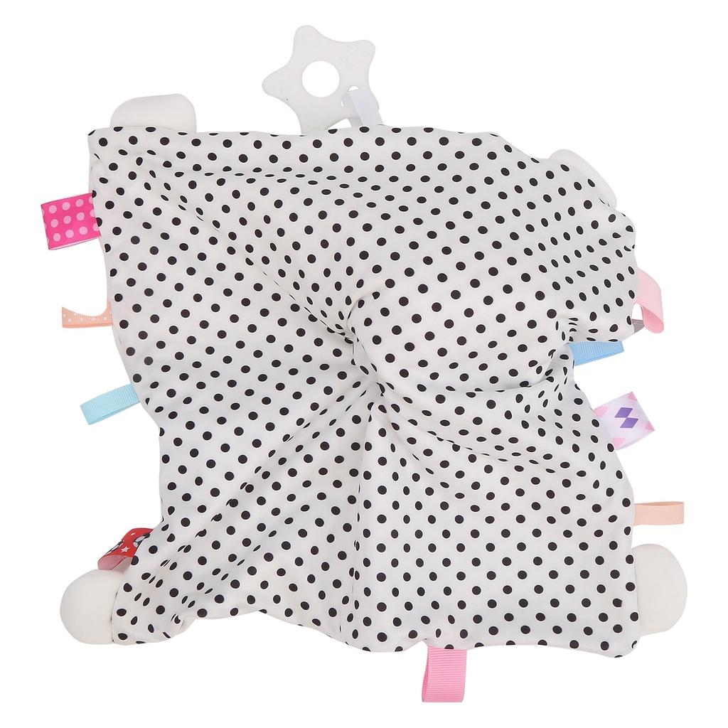 Jormftte Baby Teething Toys, Newborn Soothing Drool Bibs, 8-Pack Set, White, 0-36 Months