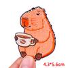 NEW Cartoon Animal Embroidered Patches Goose Frog Cat Patch Iron On Patches For Clothing Hats Jackets Backpack Embroidery Badges