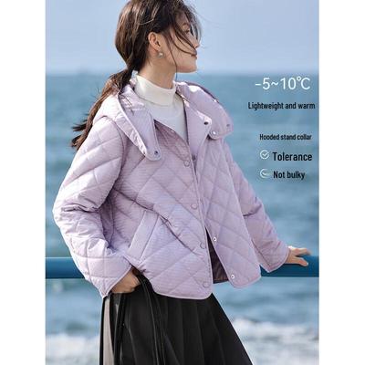 XWI Women's Quilted Hooded Padded Jacket