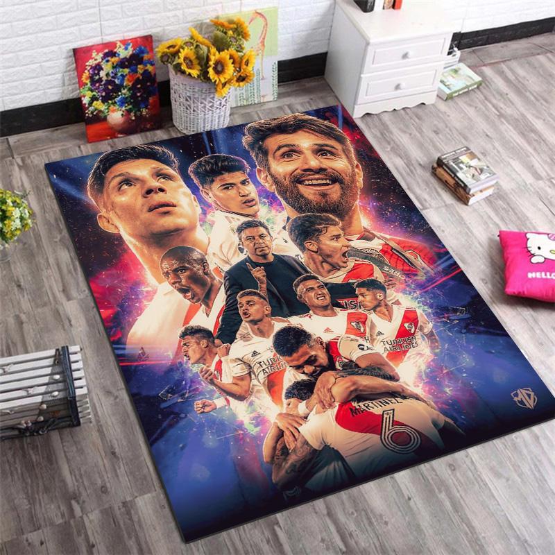 Football Team Player Collage Print Non‑Slip