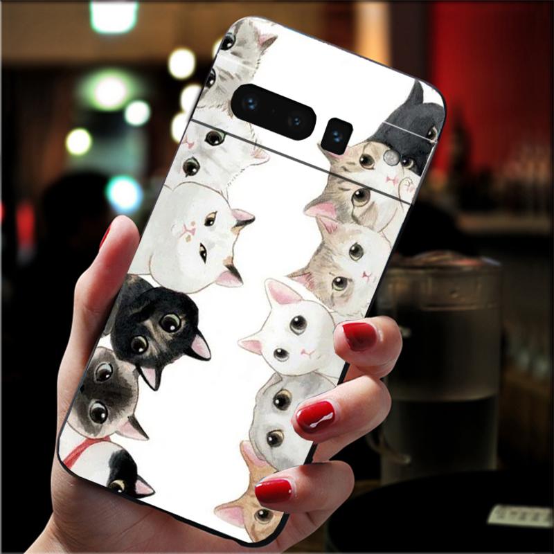

Phone Case For Google Pixel 10 Pro XL 9 Pro XL 9A 8 7 6 Pro Pixel 8A 7A 6A Pixel 8 7 6 5 Cute Kitten Cat Google Pixel 9