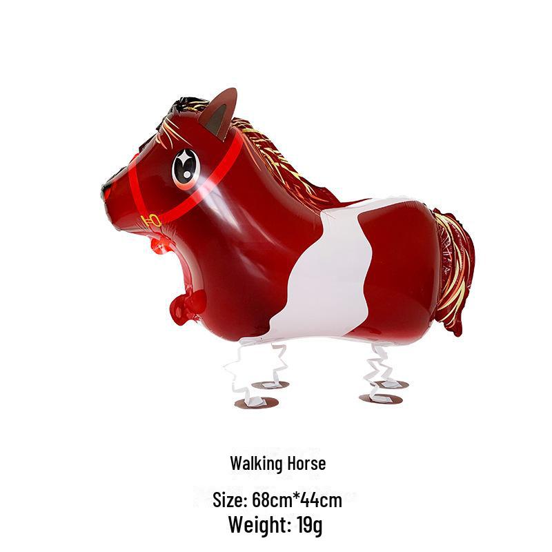 "Internet Celebrity Walking Balloons - Pig, Sheep, and Duck Designs for Night Markets"