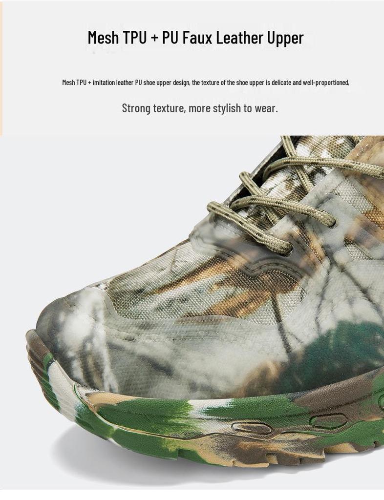 2025 Plus Size Men's Outdoor Tactical Off-road Running Combat Boots