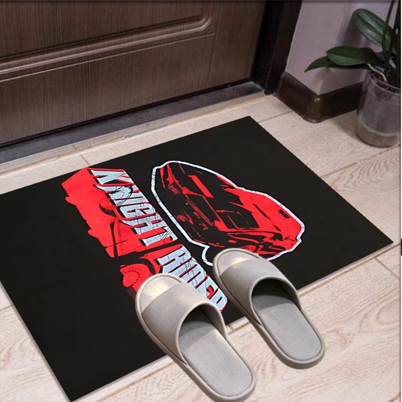 Knight Rider Pattern Rug, Indoor/Outdoor Mat, for Picnic, Gameroom, Bedroom, Office, Living Room, Home Decor Carpet, Birthday Gift