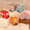 Cute Fun Dining Car Doll Simulation Hamburger Pizza Ice Cream Car Plush Toy Doll Children's Pillow