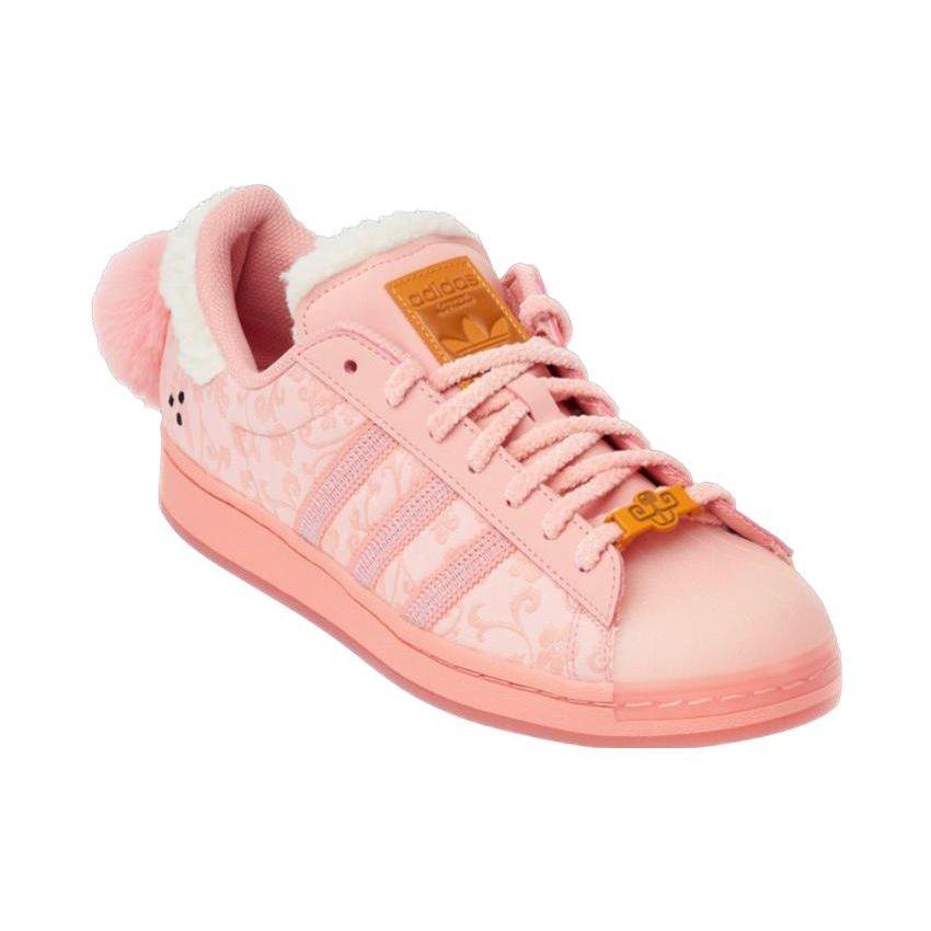Adidas Originals Melting Sadness X  Superstar Leather Casual Low-Top Sneakers Unisex Sneakers Pink GY7011