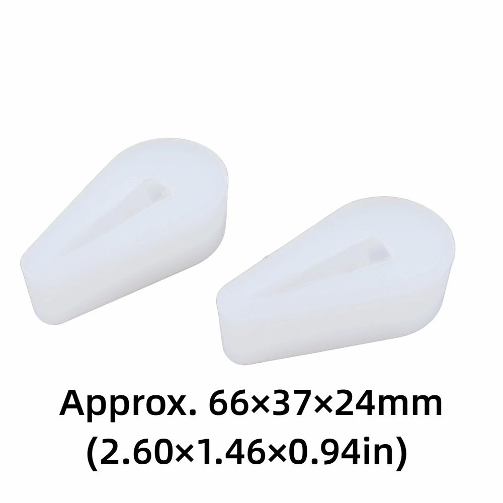 2PCS Soft Skull Silicone Mold 3D Crow Raven Pendant Halloween Silicone Mold White Bird Raven Head Resin Casting Mold