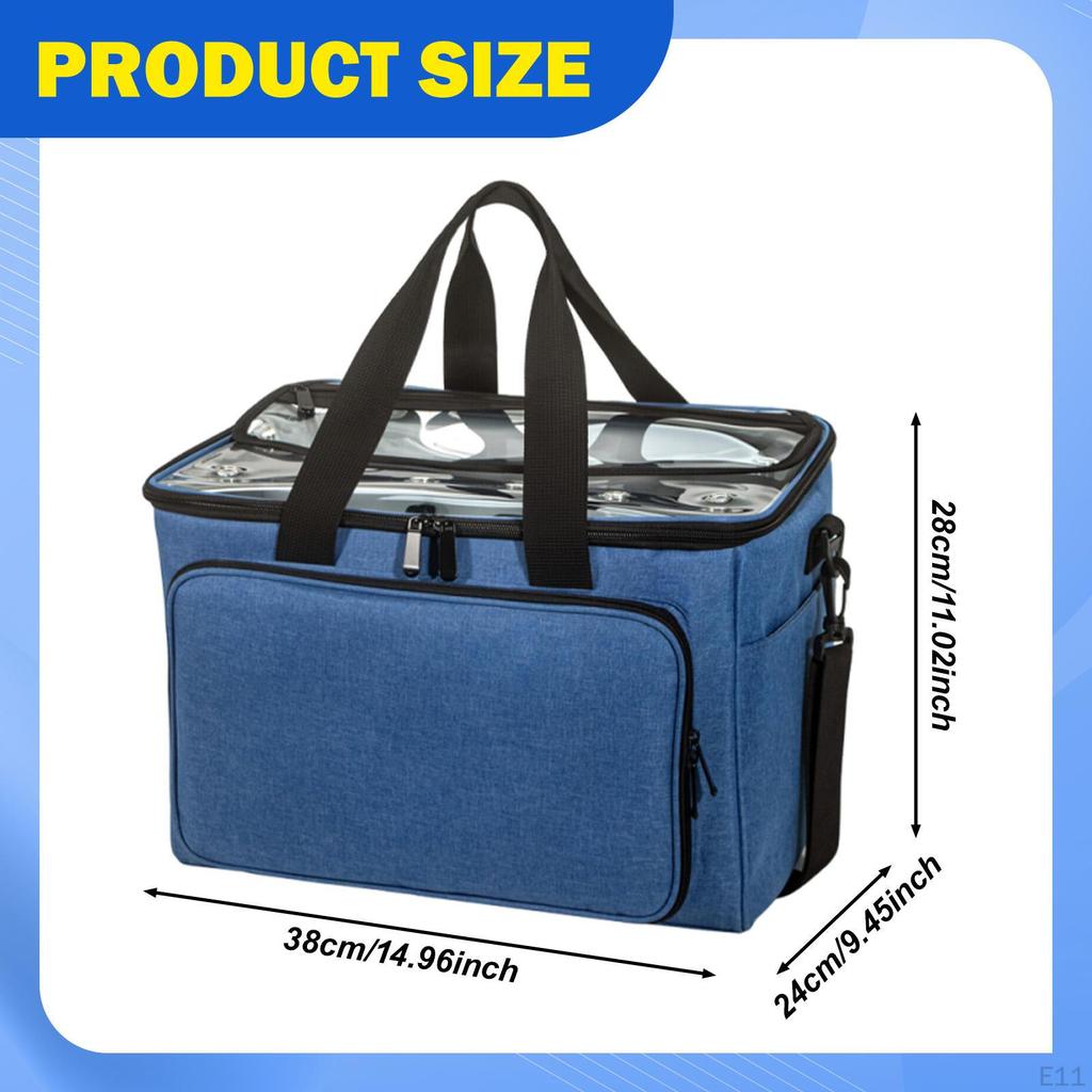 Crochet Bag Organizer Knitting Storage Yarn Polyester Practical And with Multiple