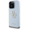 Hülle für iPhone 16 Pro Max Guess Gekörntes Klassisches Logo Blau