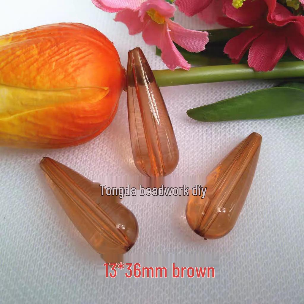 Transparent Acrylic Water Drop Beads for DIY Jewelry, Curtains, Ornaments, and Lighting Accessories