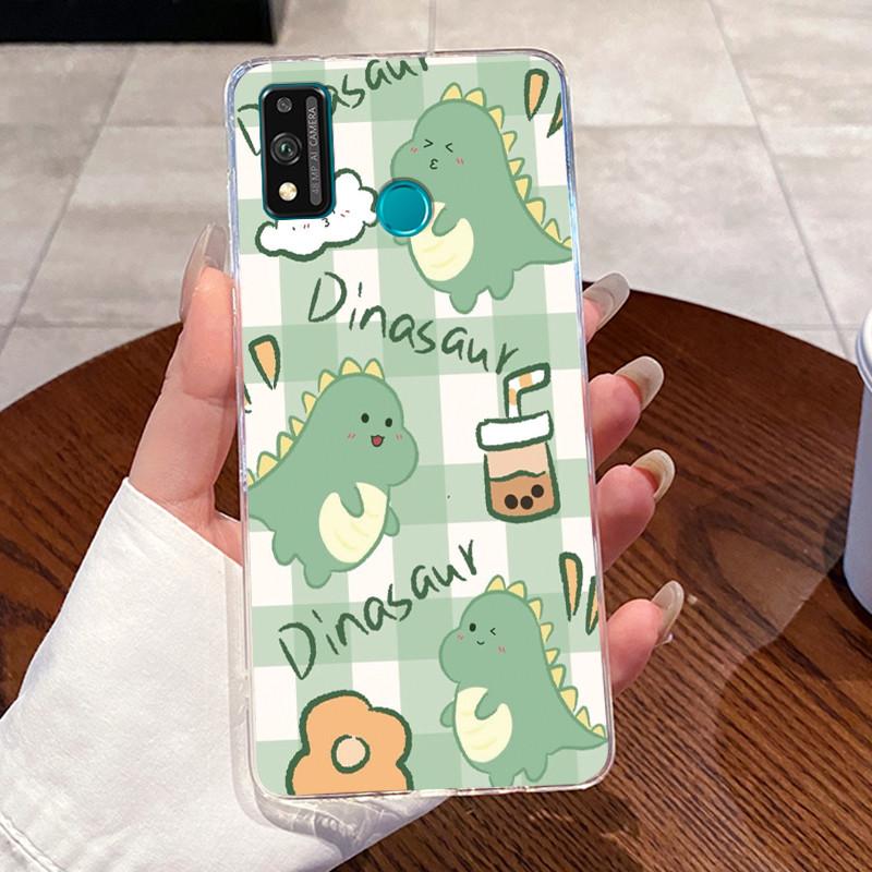 Jelly Casing For Honor 9X Lite 9XLite Capa Coque Clear Silicone Soft TPU Back Cover Cute Cat Rabbit Heart Protective Case Fundas