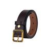 Light Luxury Niche Design Sense, Genuine Leather Women'S Belt, Two-Layer Cowhide Retro Pin Buckle, Fashionable And Versatile