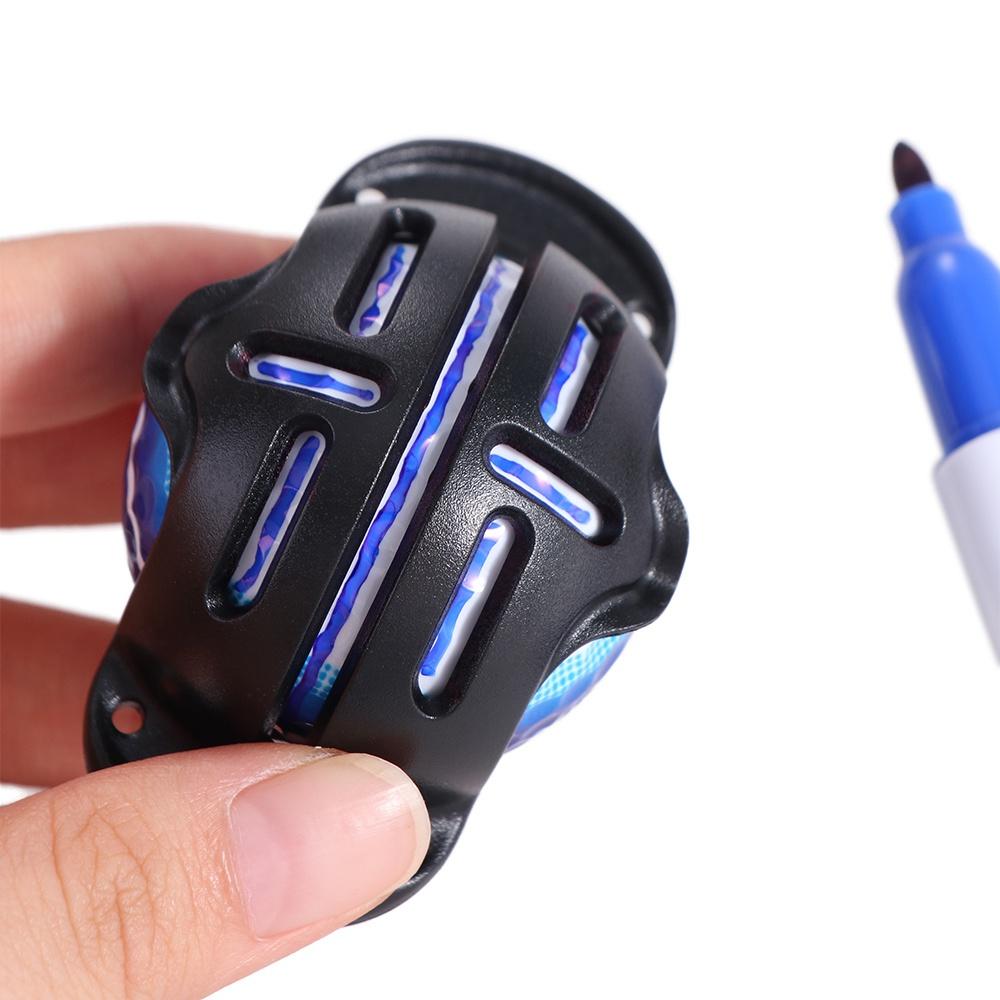 8Pcs/Set 4 Marking Stencils Golf Ball Line Marker Set Vibrant Colors Golf Ball Marker Pen  Outdoor