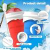 500ml Silicone Quick-cooling Cup Cooler for Drinks Squeeze Bottle Home Outdoor Beverage Homemade Smoothie Cup Ice Cream Cup Mugs