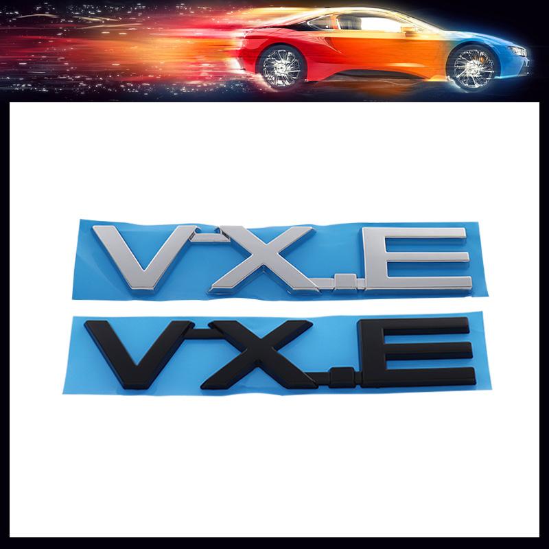 3D Premium VXE VX-E for car Hood Fender trunk Tail Rear Bonnet Nameplate Decal Emblem Badge Sticker