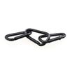 Kettle 10pcs Key Ring Backpack Aluminum Zinc Zinc Alloy D-Shaped Carabiner Keychain Hook Hanging Buckle