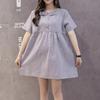 Umstandskleid Streifen Stilvoll Hautfreundlich Damen Umstandskleidung Kleid für Sommer