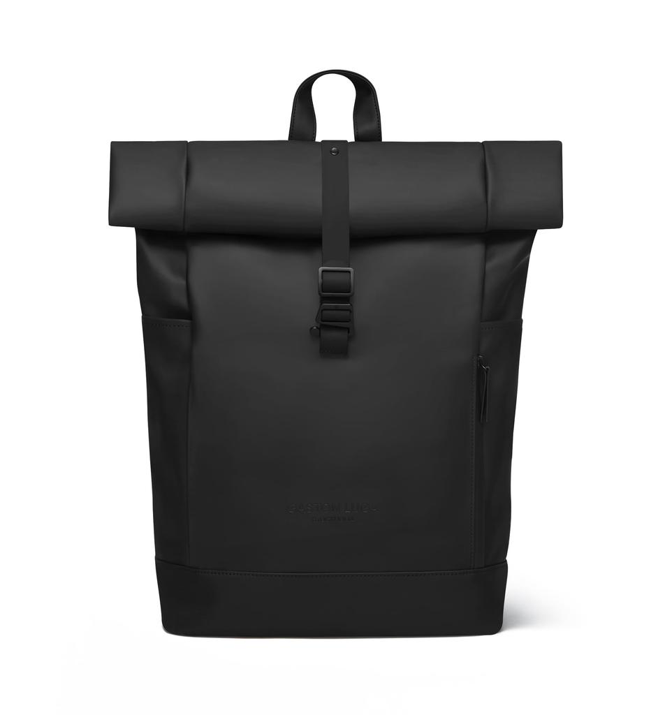 GASTON LUGA Rullen 13" (Black) Backpack, Fits 11-inch and 13-inch PCs and Tablets, Lightweight and Waterproof for Commuting, School, and Commute, Men