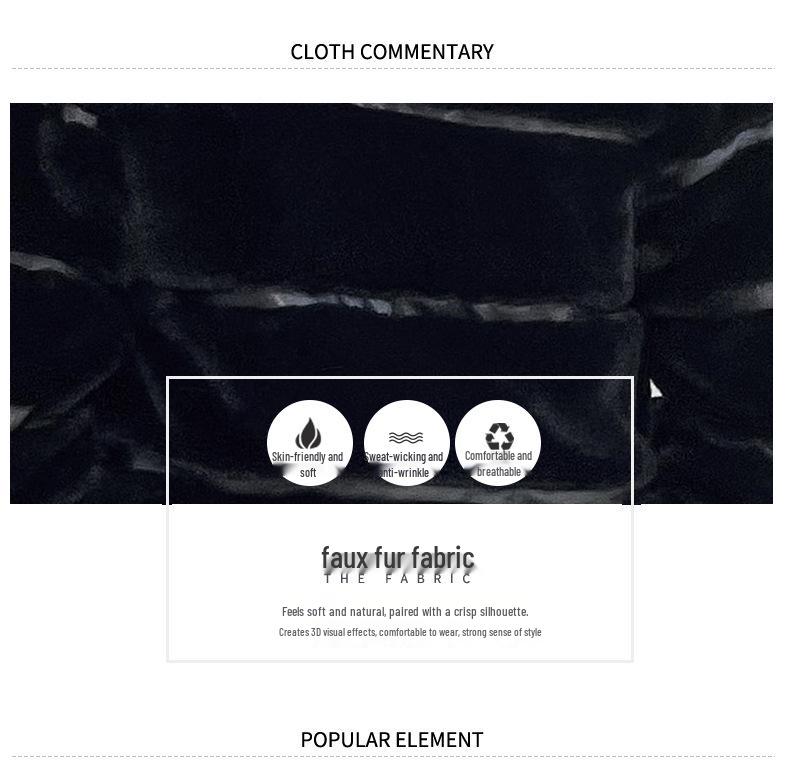 European & American Spliced Rex Rabbit Fur Coat - Women's Trendy Haining Short Style