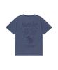 MAHAGRID Pigment Rat Graffiti Logo Tee Blue(Mg2Gmmt510A)