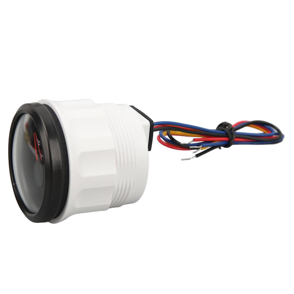 52MM Oil Temperature Gauge  9 to 32V Double Scale Pointer High   Sensors for RVs Yachts Fishing Boats Ships