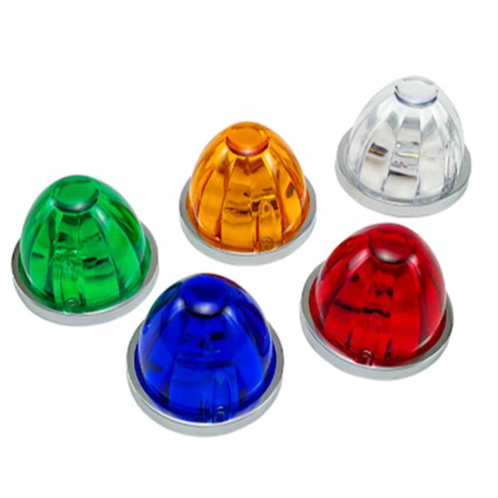 LED Lorry Truck Side Lights Watermelon Lights LED Turn Signal Emergency Lamp Trailer Side Marker Clearance Light 12V 24V for Car