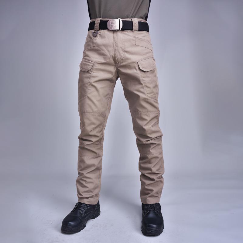 Men's IX7 Tactical Camouflage Pants: Quick-Drying, Waterproof, Wear-Resistant Outdoor Trousers for Hiking and Climbing