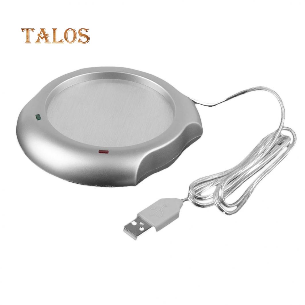 

Домашняя USB-подставка с подогревом для изоляции Тепло Кофейная чашка Кружка Коврик Подкладка для поддержания тепла Компьютерные гаджеты