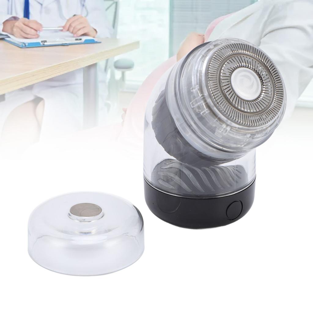 Transparent Miniature Electric Trimmer Portable   Electric Clipper Water Resistant Rechargeable Miniature Trimmer for Travel