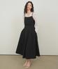 PAUL&ALICE Double String Flare Dress / Cream